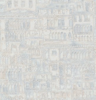 9144-00 Palazzo Ducale Обои Винил Горячего Тиснения Города 9144-00 Palazzo D