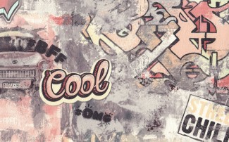 7096-22 Street Art Обои Винил Горячего Тиснения 10м*1.06 м/6