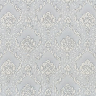 Обои Дамаск серый Euro Decor виниловые Romanov арт.7137-11 Обои Дамаск серый