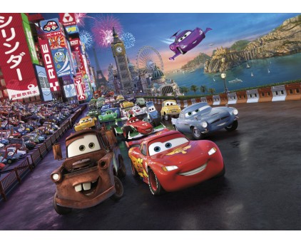 4-401 Фотообои Komar "Cars Race"