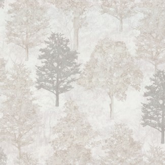 Обои деревья на бежевом фоне Euro Decor виниловые Altai арт.9108-01 Обои деревья на б