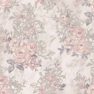 Обои крупные цветы на розовом фоне Euro Decor виниловые Camelia арт.7149-08 Обои крупные цвет