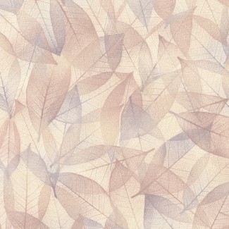 Обои бежевые с растительным принтом  виниловые Евро Декор Verbena арт. 6015-01 Обои бежевые с ра