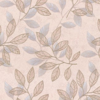 Обои листва на бежевом фоне Euro Decor виниловые Elsa арт.9110-21 Обои листва на бе