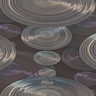 Обои коричневые геометрия Euro Decor виниловые Effect арт.7159-12 Обои коричневые г