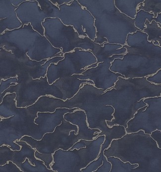 Обои синие фактурные Euro Decor виниловые Marquise арт. 9098-18 Обои синие фактур