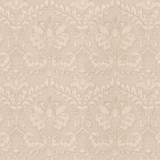 Обои бежевый дамаск Euro Decor виниловые Opus  арт.6028-01 Обои бежевый дама
