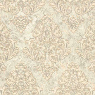 7181-04 Обои Caro Винил Горячего Тиснения Дамаск 7181-04 Обои Caro