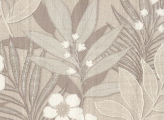 Обои бежевые с цветами Deco-Deco Mia арт. 6009-02 Обои виниловые бе