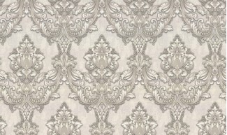 Обои серые виниловые Дамаск Треббьяно арт. 10332-02 Обои серые винило