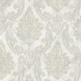 Обои серые Евро Декор виниловые на флизелиновой основе - Aisha арт. 9065-11 Серые обои Евро Д