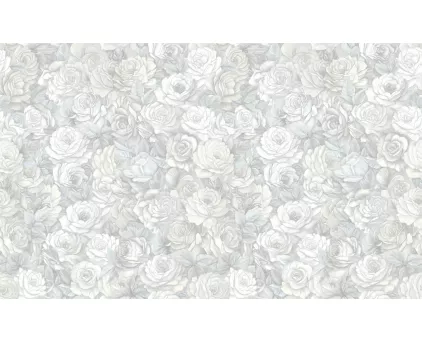 Обои виниловые серые цветы Benefit 6 арт. 60117-03